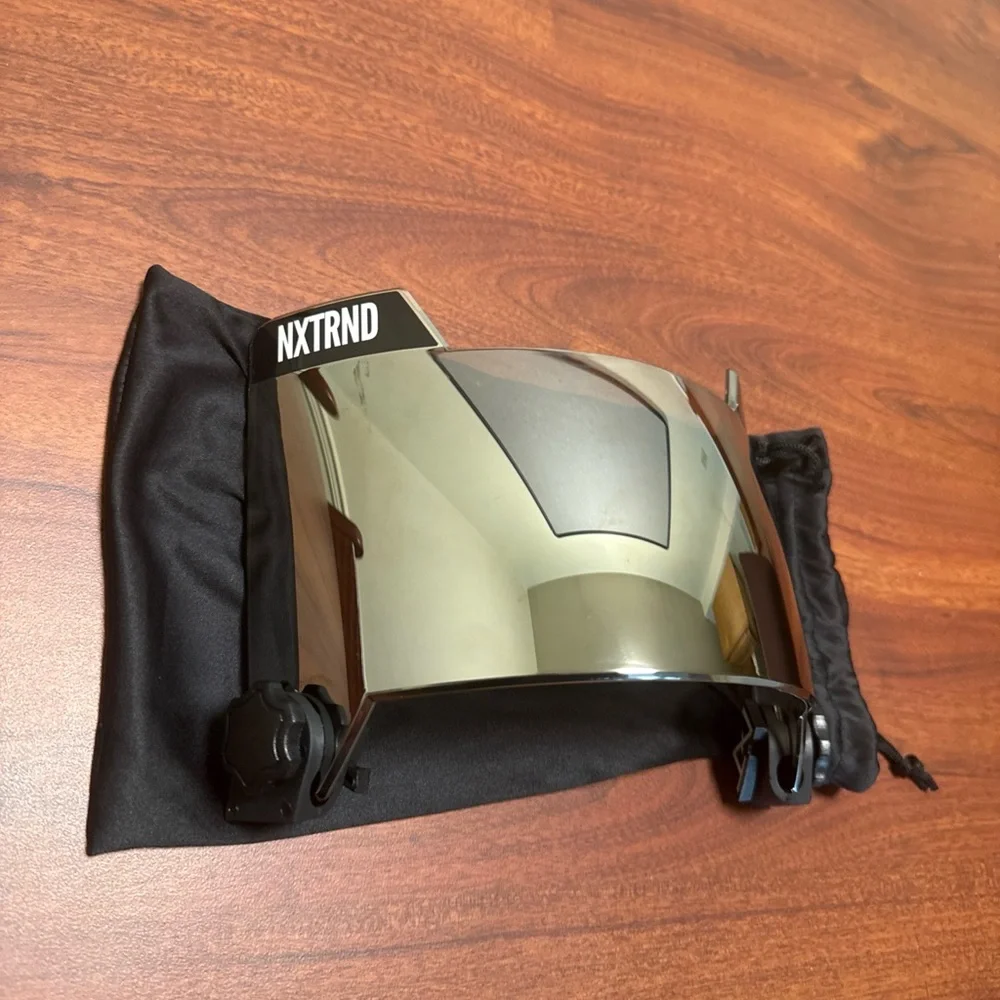 Nxtrnd VZR3 Football Visor Curved Lens Tech Fits Adult & Youth Football Helmets
